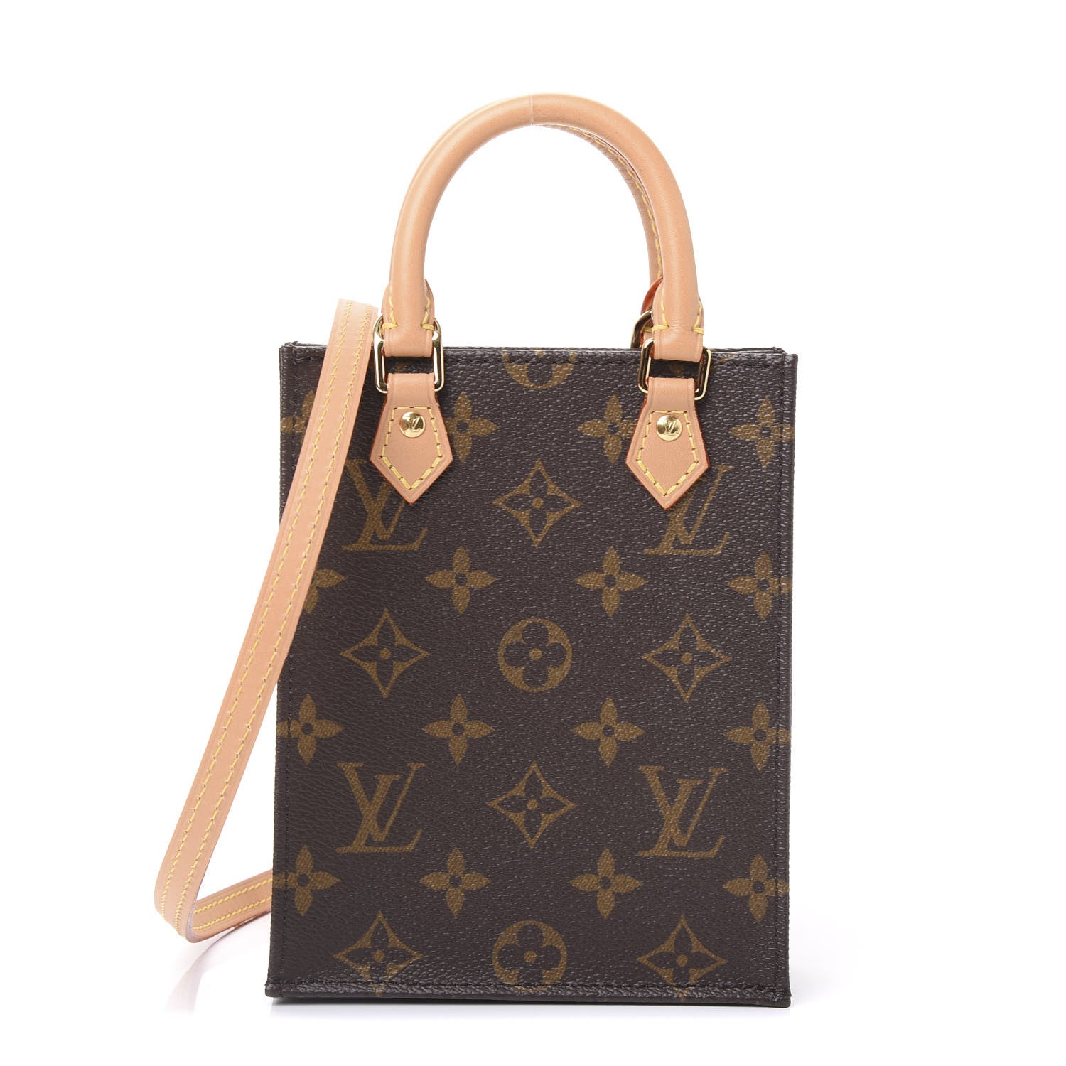 Louis Vuitton Monogram Petit Sac Plat 1 of 10
