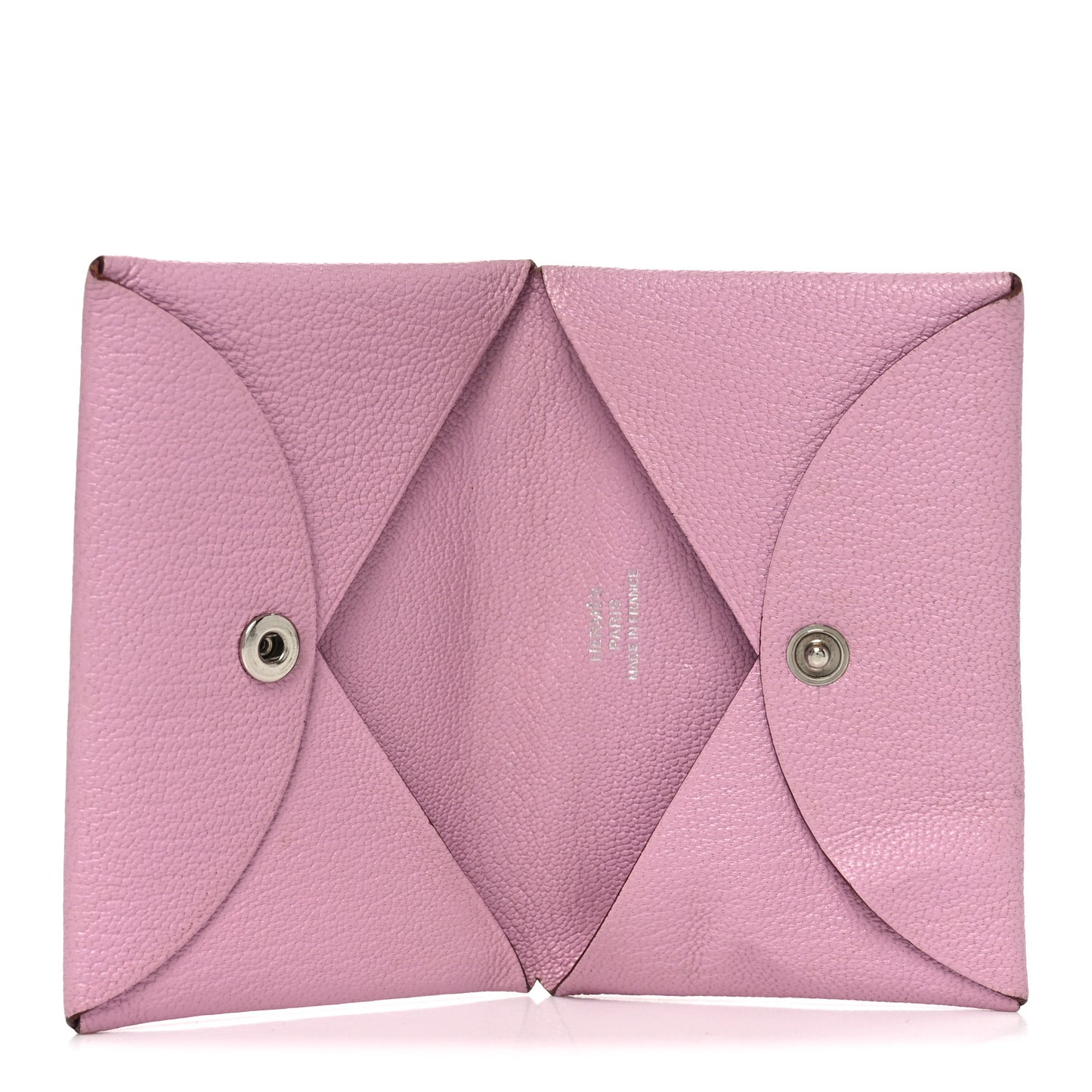 Chevre Mysore Calvi Card Case Mauve Sylvestre