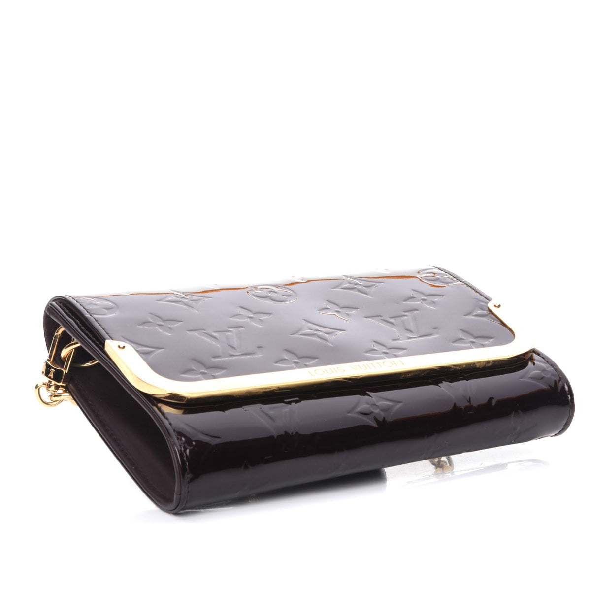 Louis Vuitton Vernis Rossmore PM Amarante 4 of 8