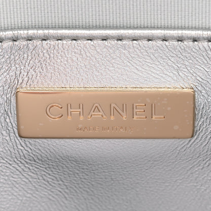 Chanel Metallic Lambskin Walk Of Fame Bag Silver 6 of 11