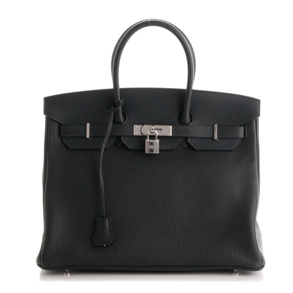 Hermes Togo Birkin 35 Bleu Ocean 1 of 22