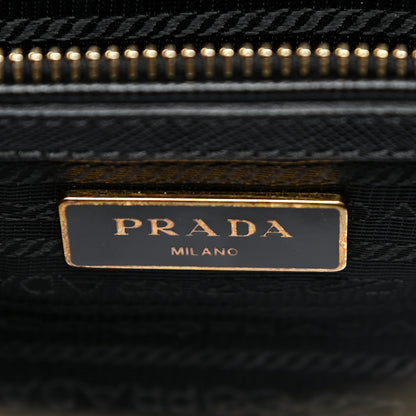 Prada Saffiano Lux Bowler Black 6 of 14