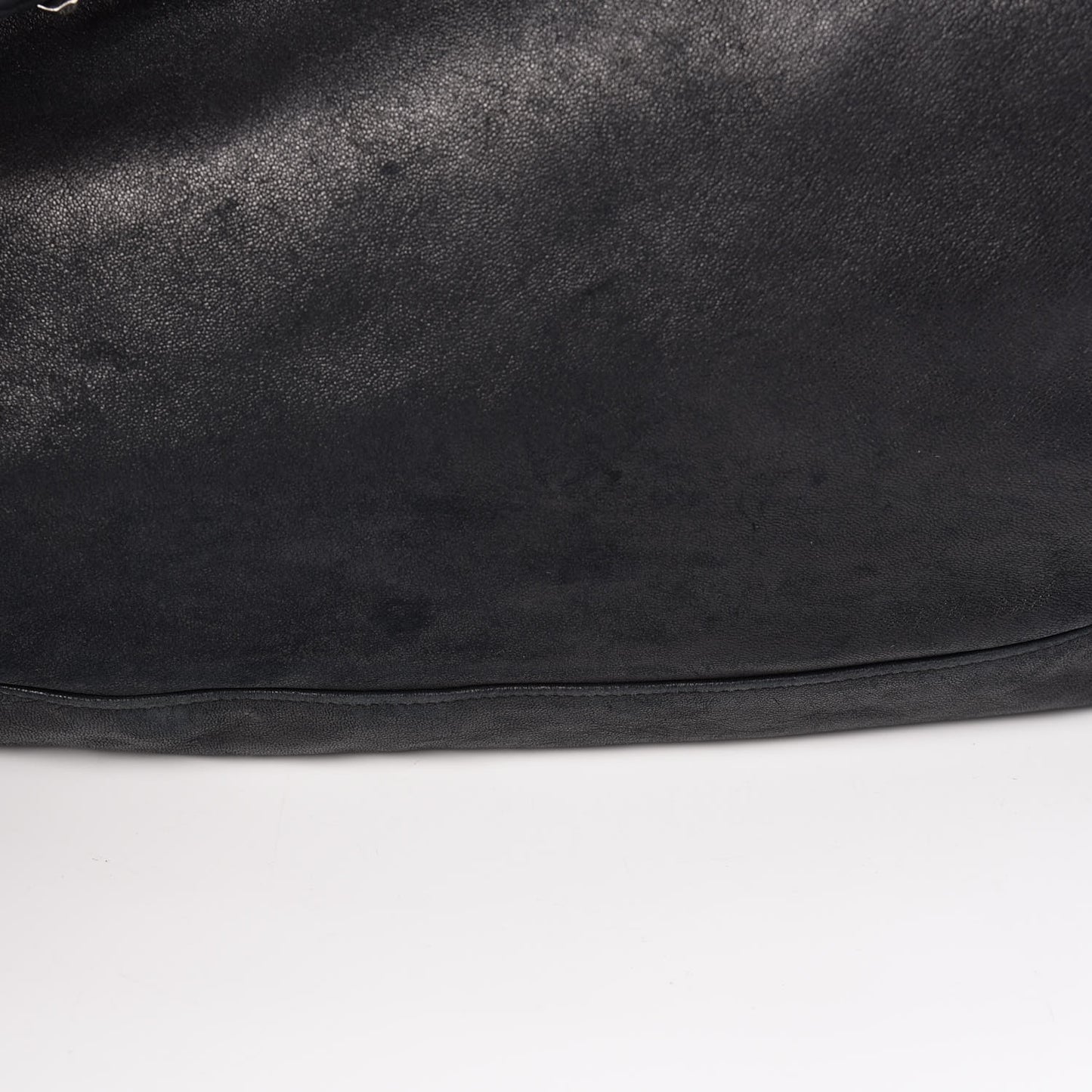 Lambskin Large Ultimate Soft Tote Black