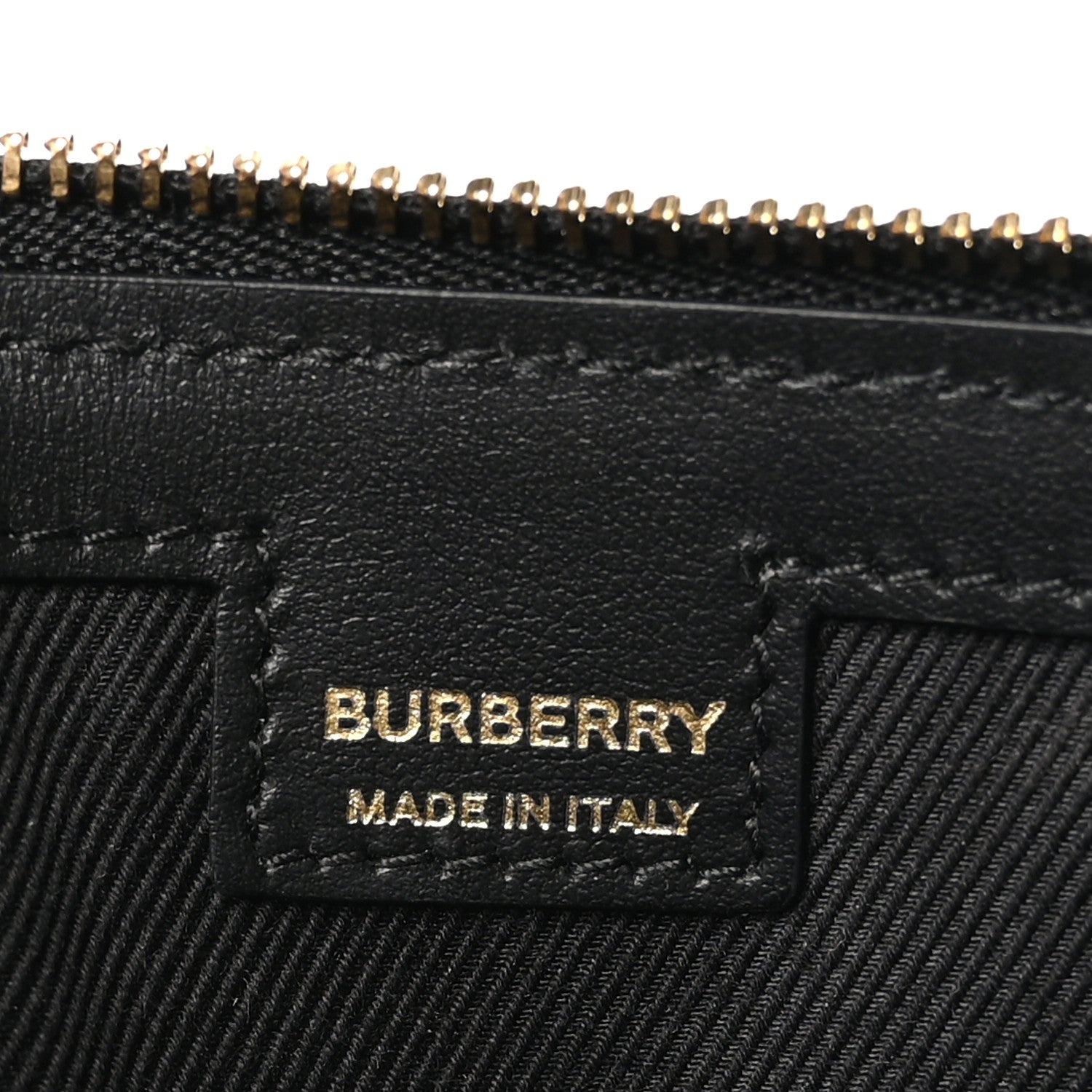 Burberry Vintage Check Calfskin Olympia Slim Pouch Archive Beige 6 of 9