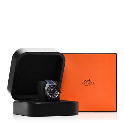 Hermes PVD Titanium Rubber 39mm H08 Automatic Watch Bleu Abysse 5 of 5