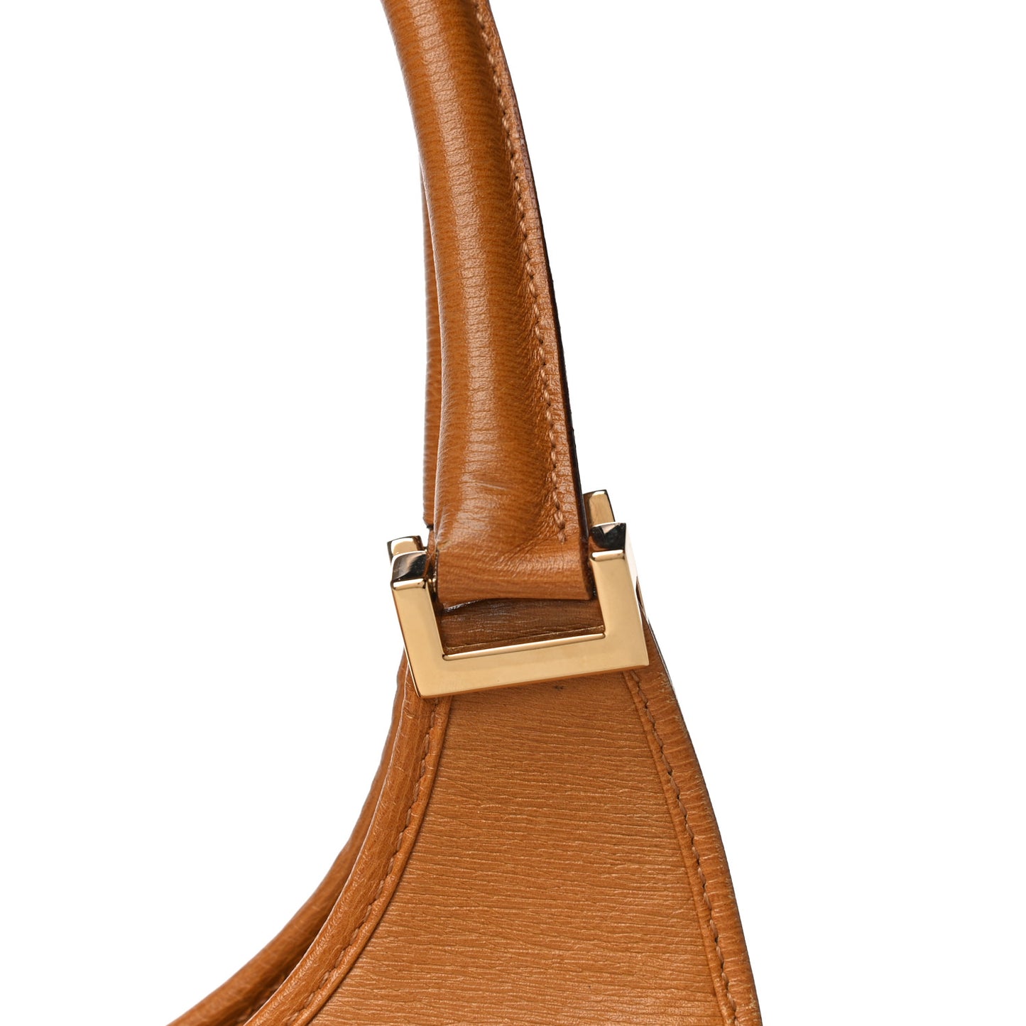 Calfskin Bardot Hobo Tan