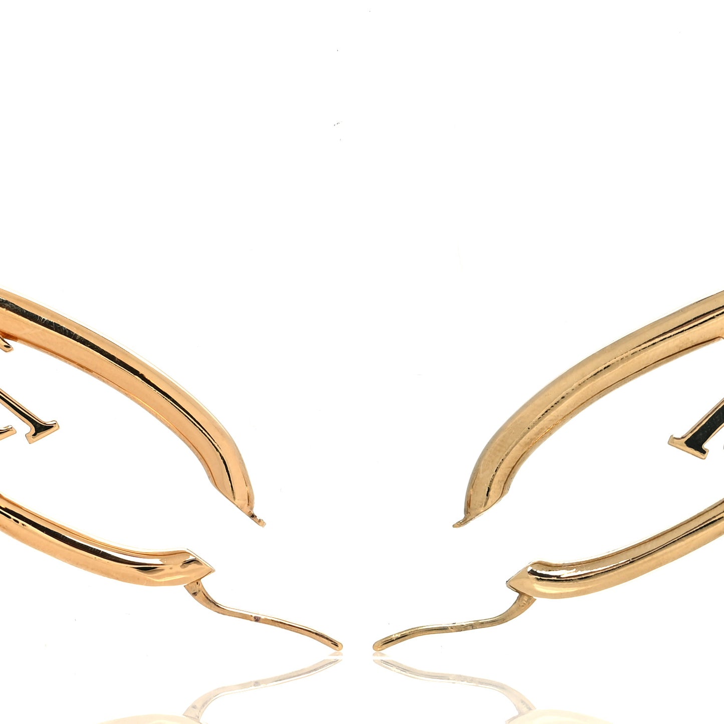 Fall In Love Heart Earrings PM Gold