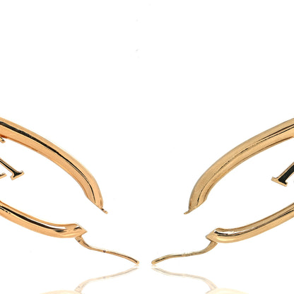 Louis Vuitton Fall In Love Heart Earrings PM Gold 3 of 3