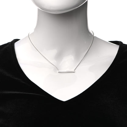 Chopard 18K White Gold Diamond Ice Cube Pure Necklace 2 of 5