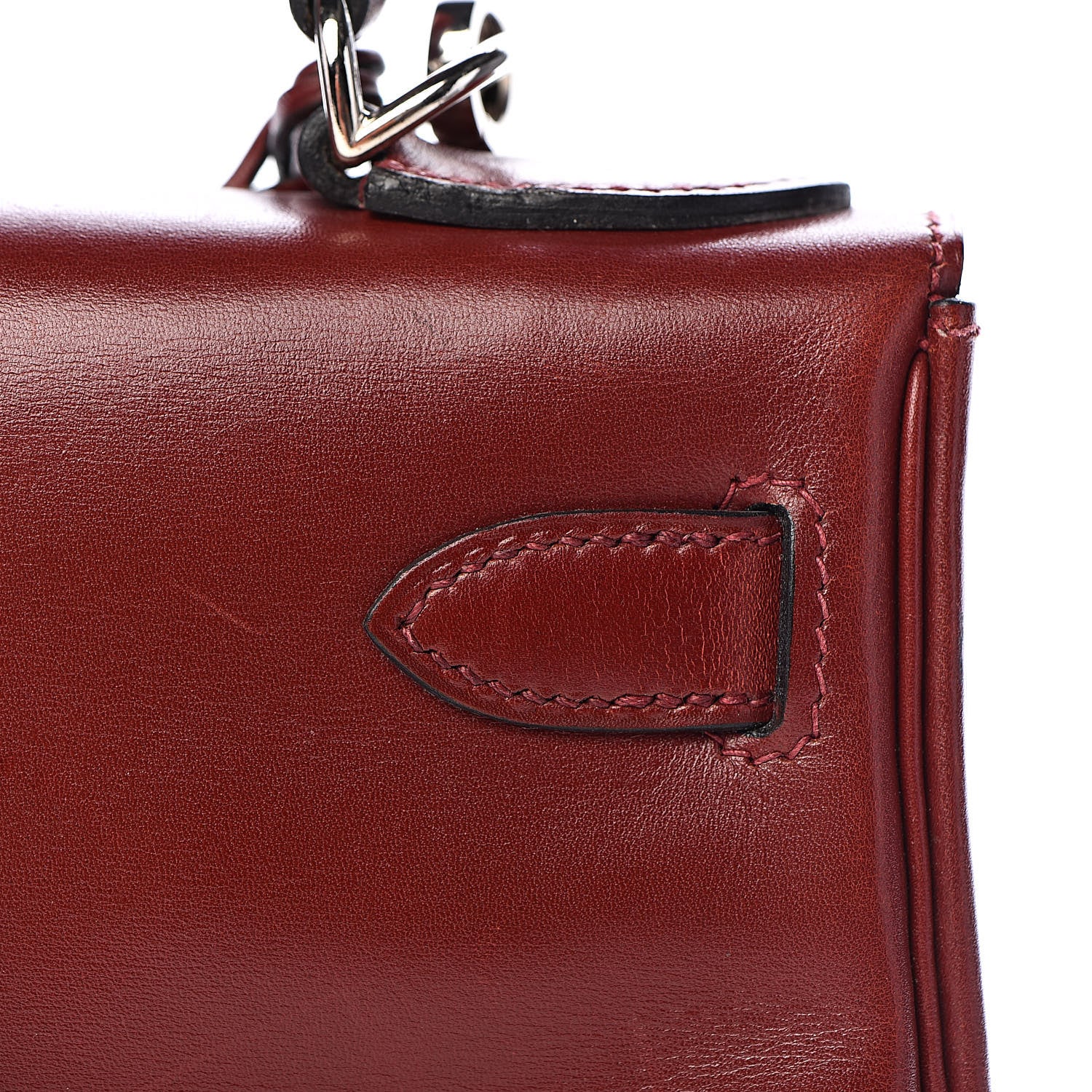 Hermes Box Kelly Retourne 28 Rouge H 25 of 48