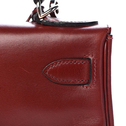 Hermes Box Kelly Retourne 28 Rouge H 25 of 48