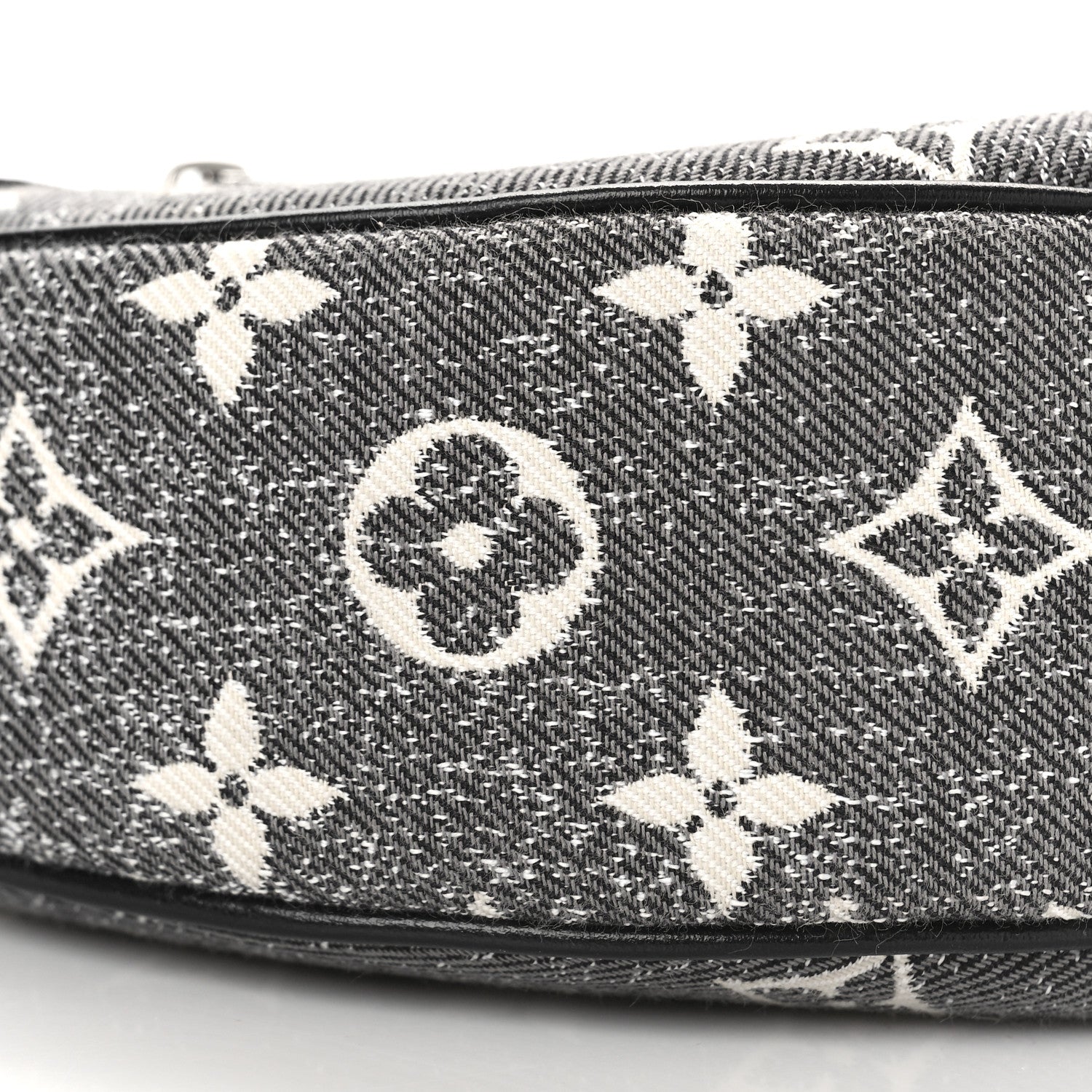Louis Vuitton Monogram Jacquard Denim Loop Black 7 of 8