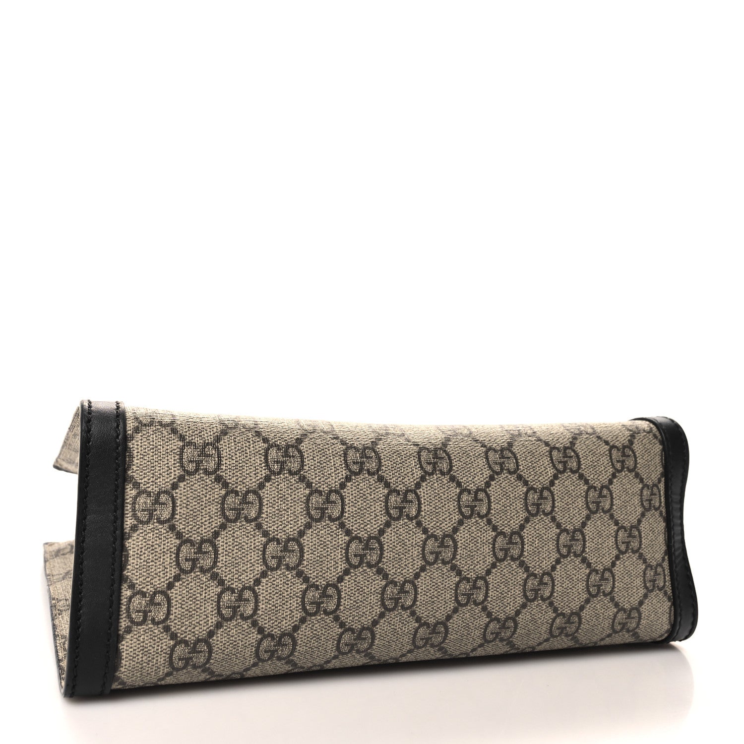 Gucci GG Supreme Monogram Small Padlock Tote Black 4 of 10