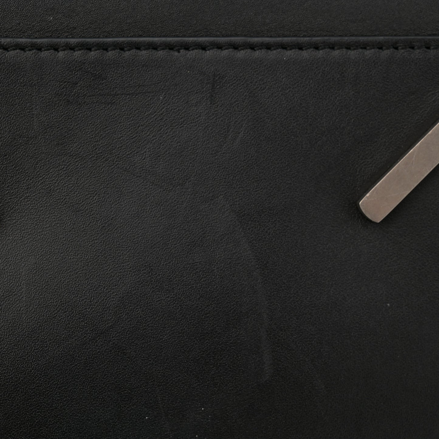 Calfskin Medium Tulip Hammock Shoulder Bag Black