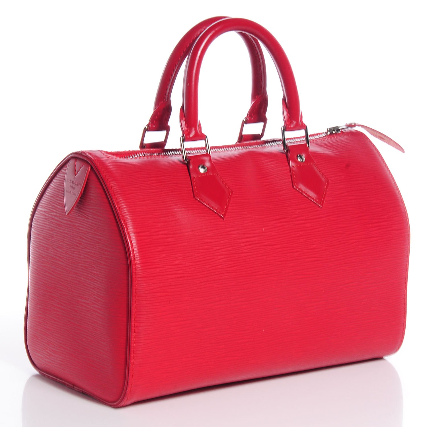 Louis Vuitton Epi Speedy 25 Rouge 3 of 8