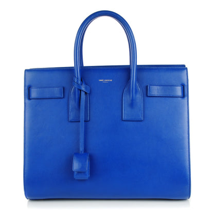 Saint Laurent Calfskin Small Sac De Jour Blue Majorelle 1 of 7
