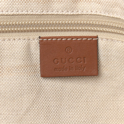 Gucci Nylon Monogram Large Tote Blue 6 of 18