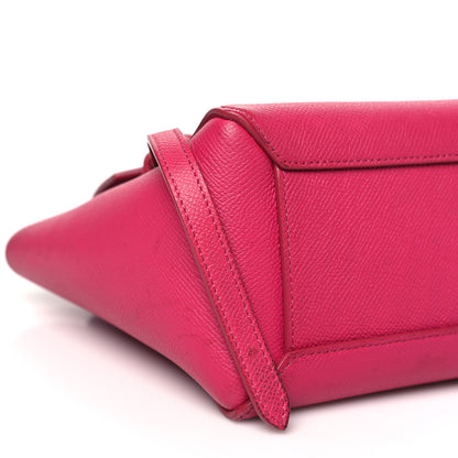 Celine Grained Calfskin Nano Belt Bag Raspberry 9 of 14