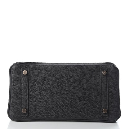 Hermes Togo Birkin 25 Black 6 of 40