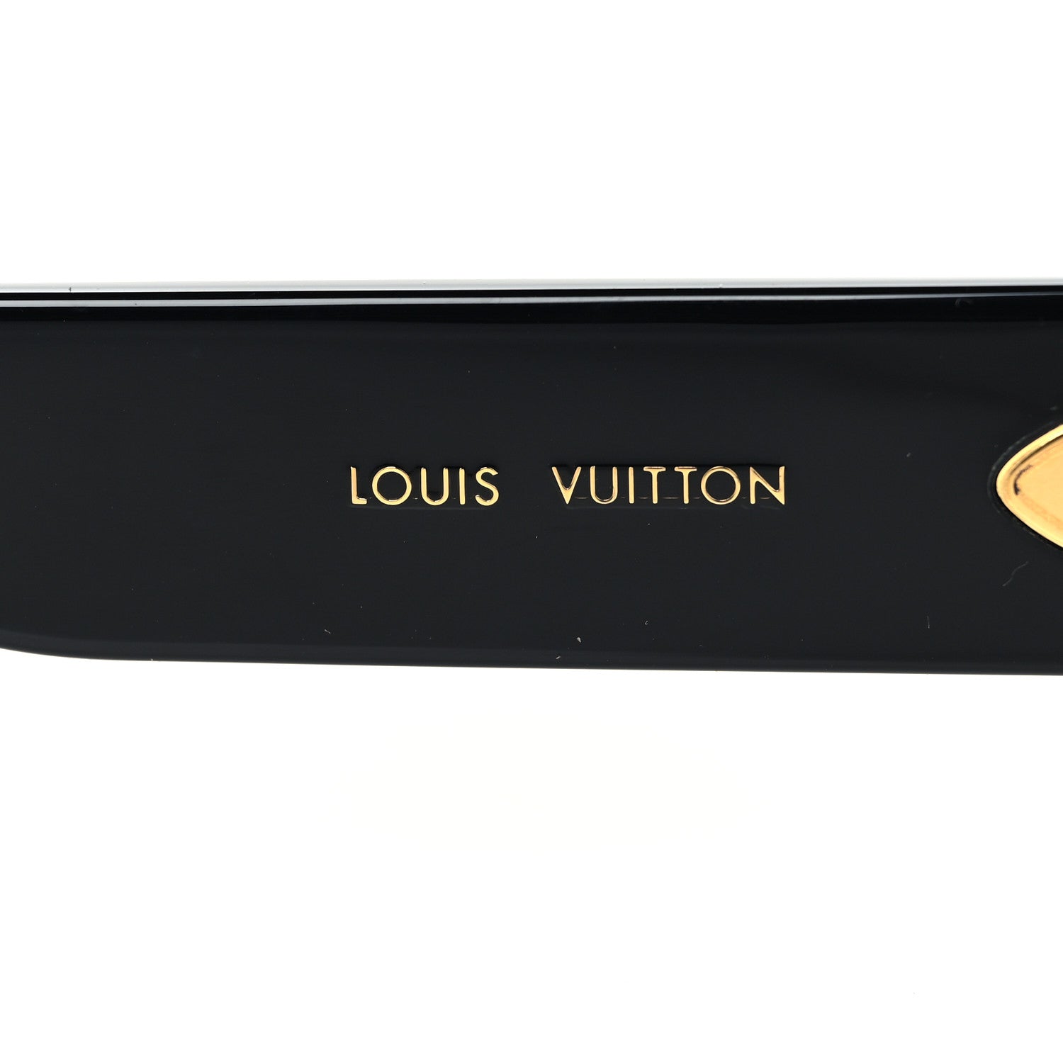 Louis Vuitton Acetate LV Circle Cat Eye Sunglasses Z2109W Black 5 of 7