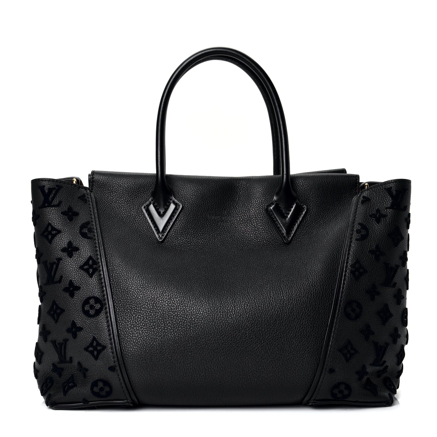 Veau Cachemire Tote W PM Black