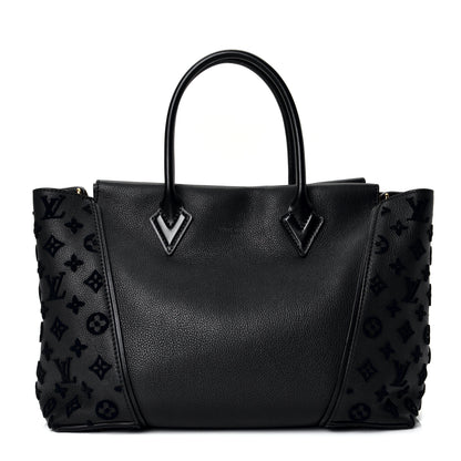 Louis Vuitton Veau Cachemire Tote W PM Black 1 of 4