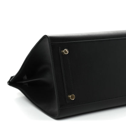 Hermes Madame Calfskin Birkin Sellier 30 Black 8 of 10