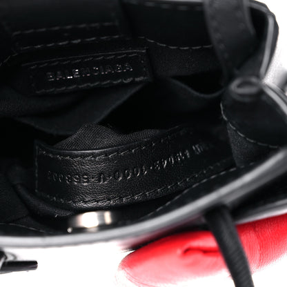 Balenciaga Calfskin Hello Kitty Phone Holder Bag Black 7 of 14