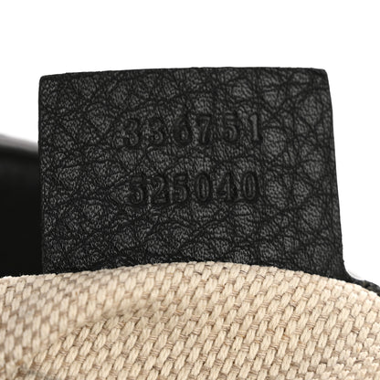 Gucci Pebbled Calfskin Small Soho Shoulder Bag Black 7 of 13