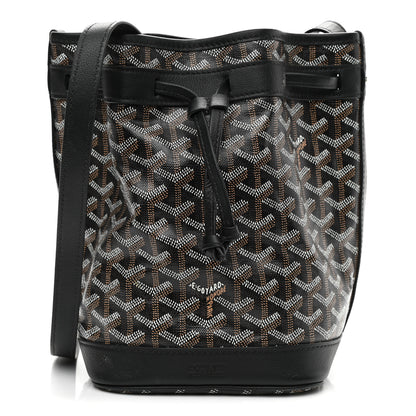 Goyard Goyardine Petit Flot Bucket Bag PM Black 1 of 11