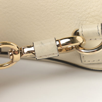 Chloe Suede Calfskin Mini Faye Backpack Off White 12 of 12