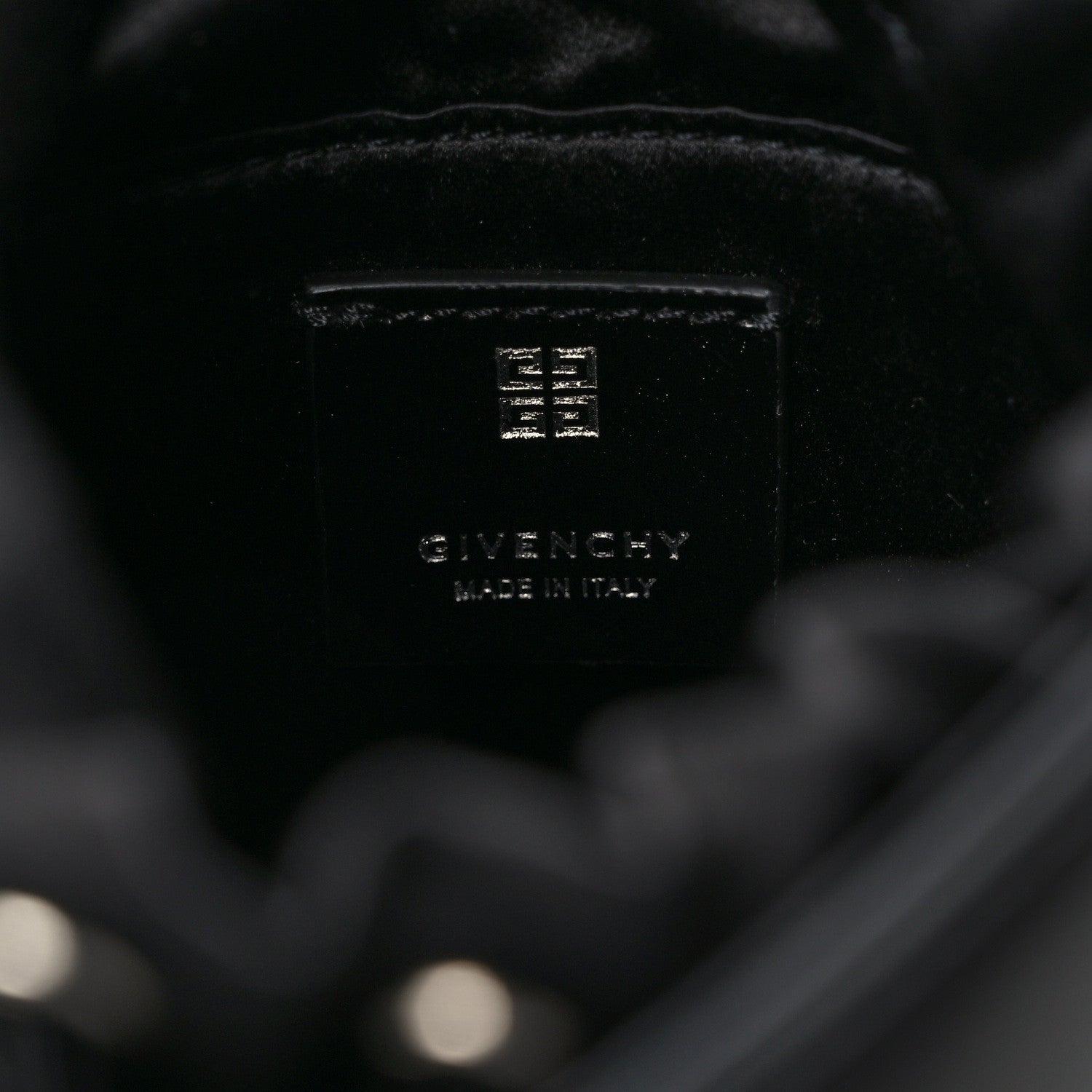 Givenchy Box Calfskin Mini Cut Out Crossbody Bag Black 6 of 8