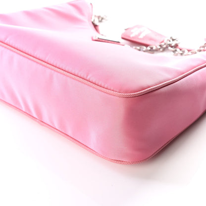 Prada Nylon Re-Edition 2005 Shoulder Bag Begonia 5 of 11
