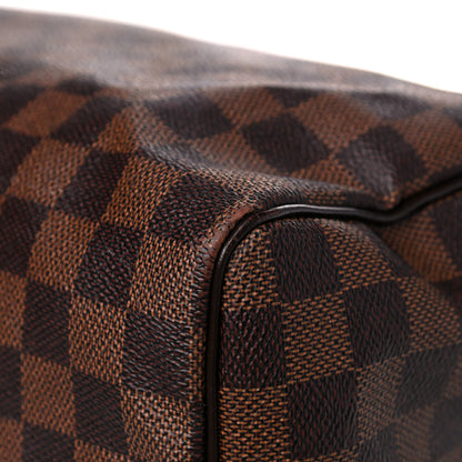 Louis Vuitton Damier Ebene Speedy Bandouliere 35 10 of 22