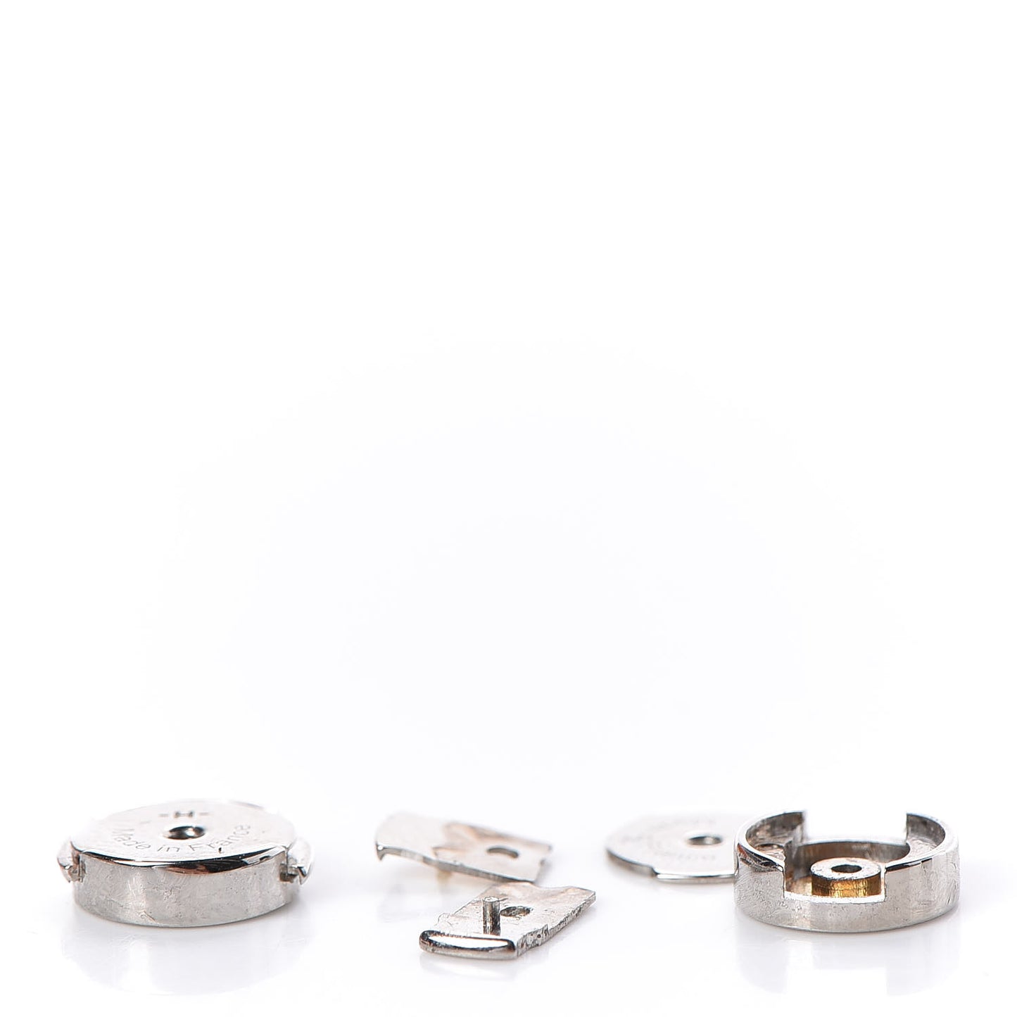 Palladium Lacquered Pop H Earrings Bleu Paradis