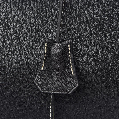 Hermes Chevre de Coromandel Birkin 35 Black 26 of 37