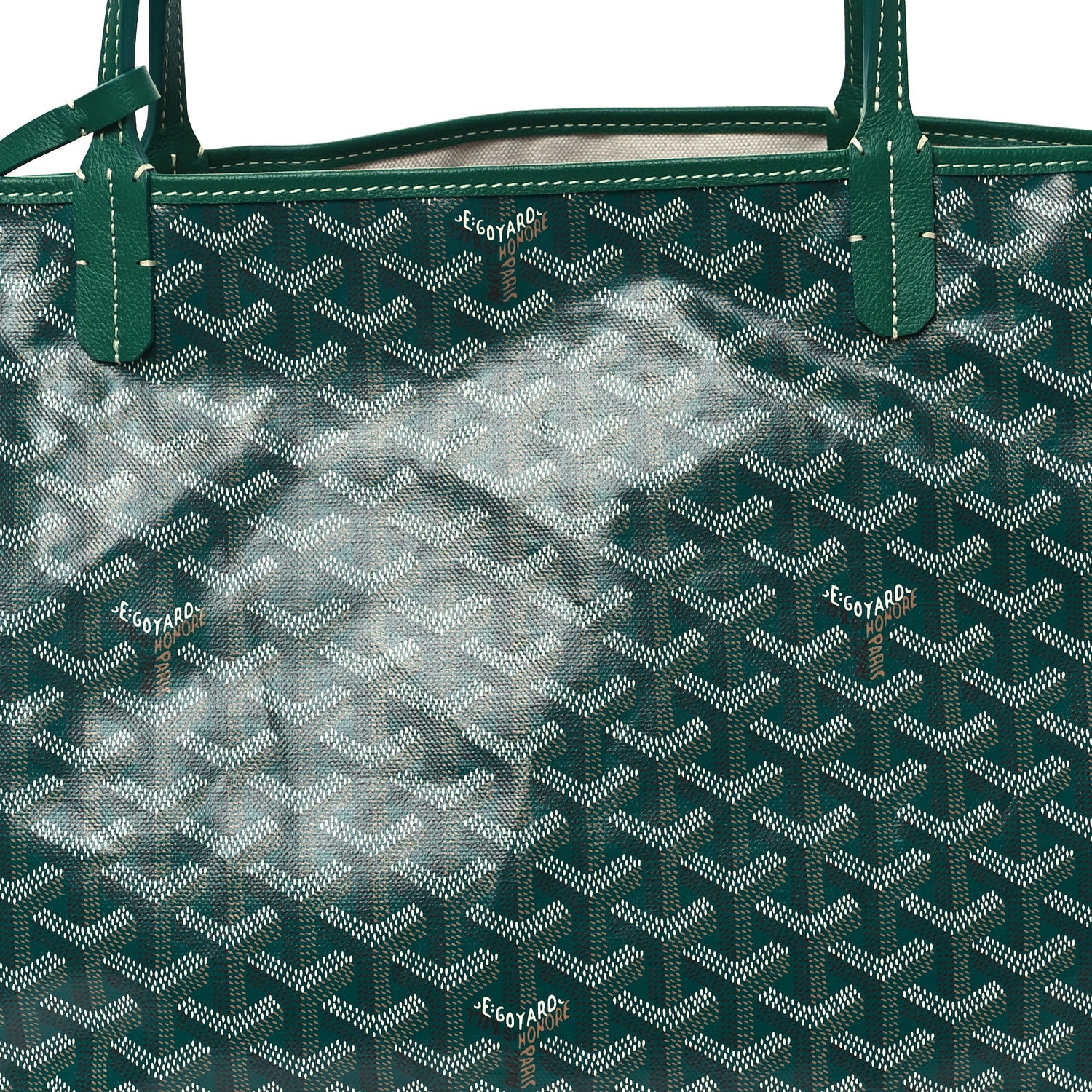 Goyard Goyardine Saint Louis GM Green 9 of 11