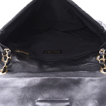Chanel Calfskin Quilted Medium Chain Me Flap Black 6 of 11