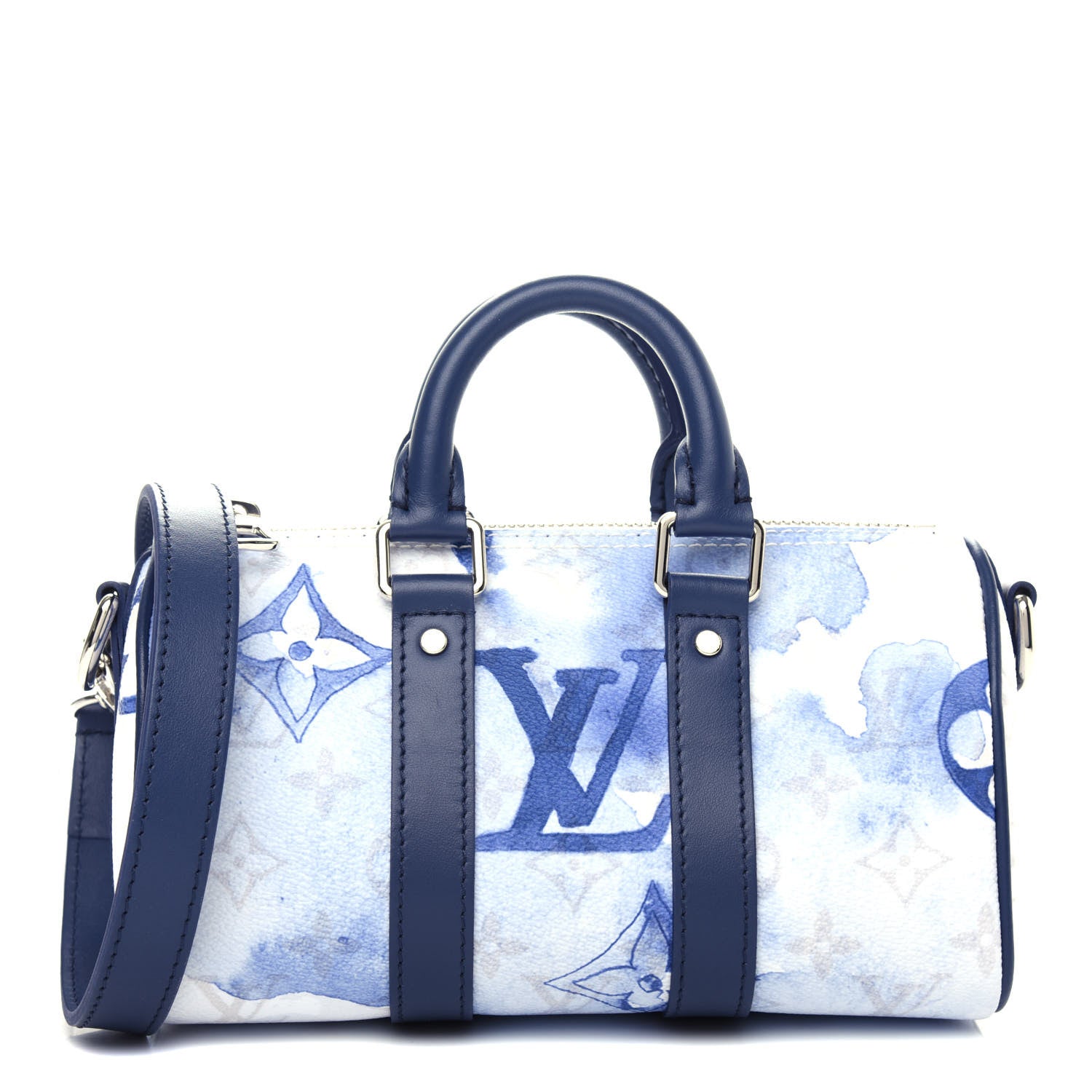 Louis Vuitton Monogram Watercolor Keepall XS Blue 1 of 10