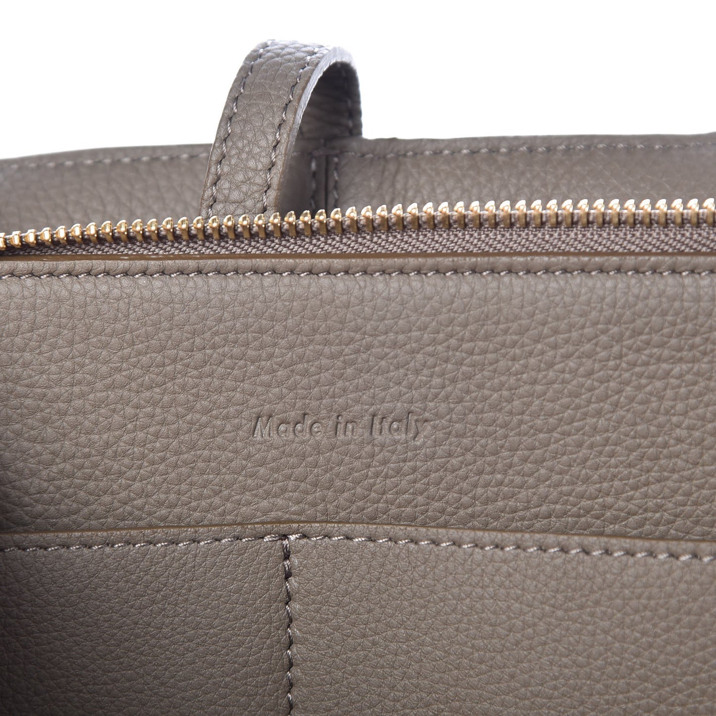 Baby Grained Calfskin Medium Tri-Fold Bag
