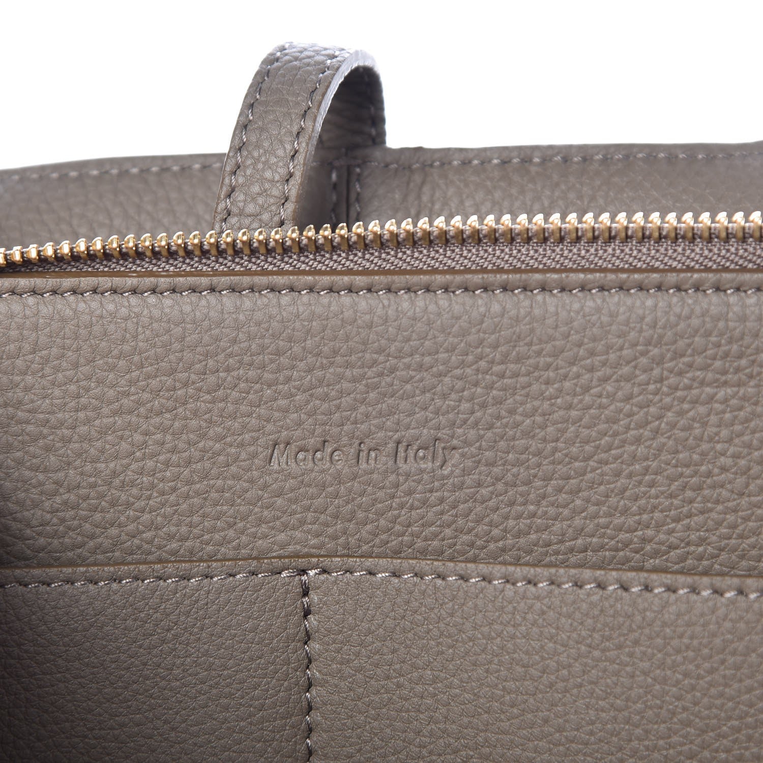 Celine Baby Grained Calfskin Medium Tri-Fold Bag 7 of 7
