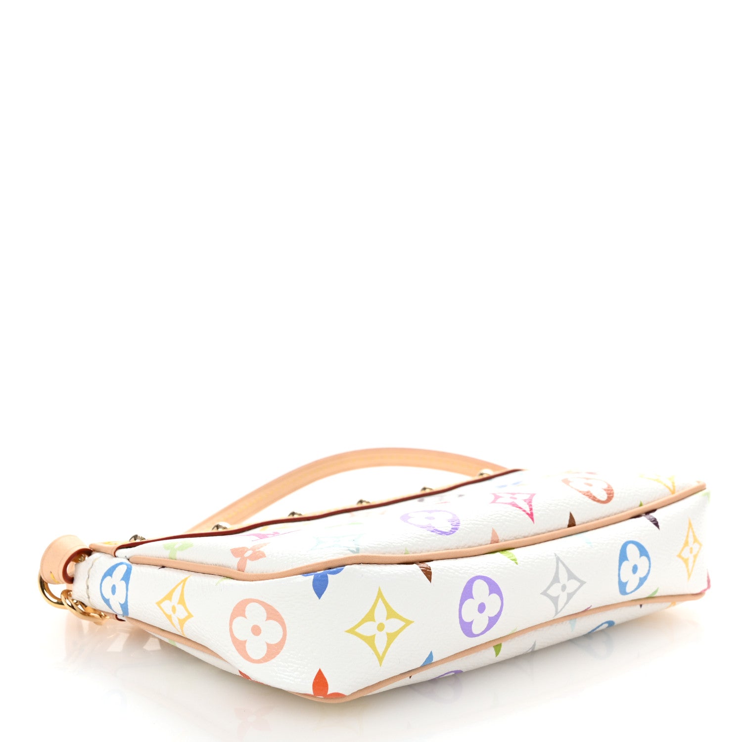 Louis Vuitton LV X TM Monogram Multicolor Pochette Accessories White 4 of 9