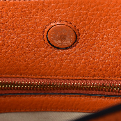 Prada Vitello Daino Tote Papaya 10 of 11