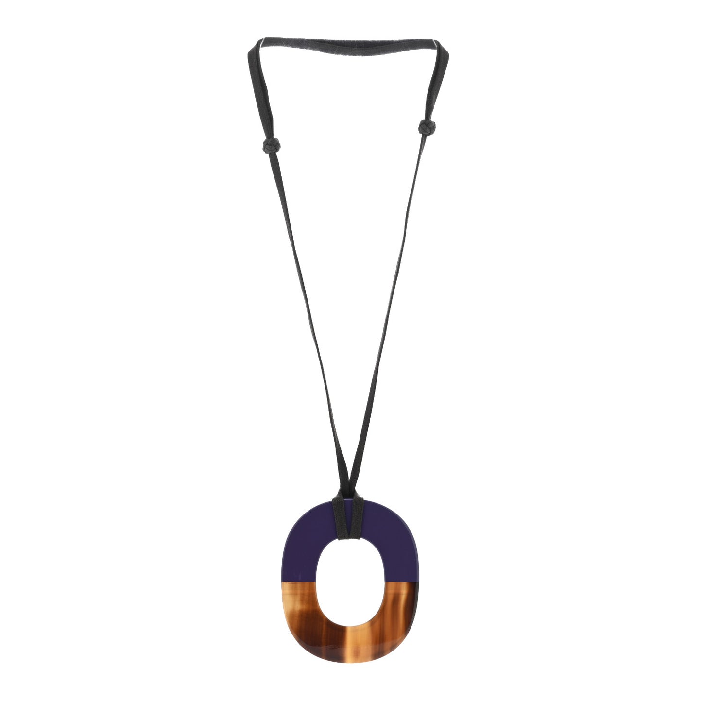 Buffalo Horn Isthme Pendant Necklace