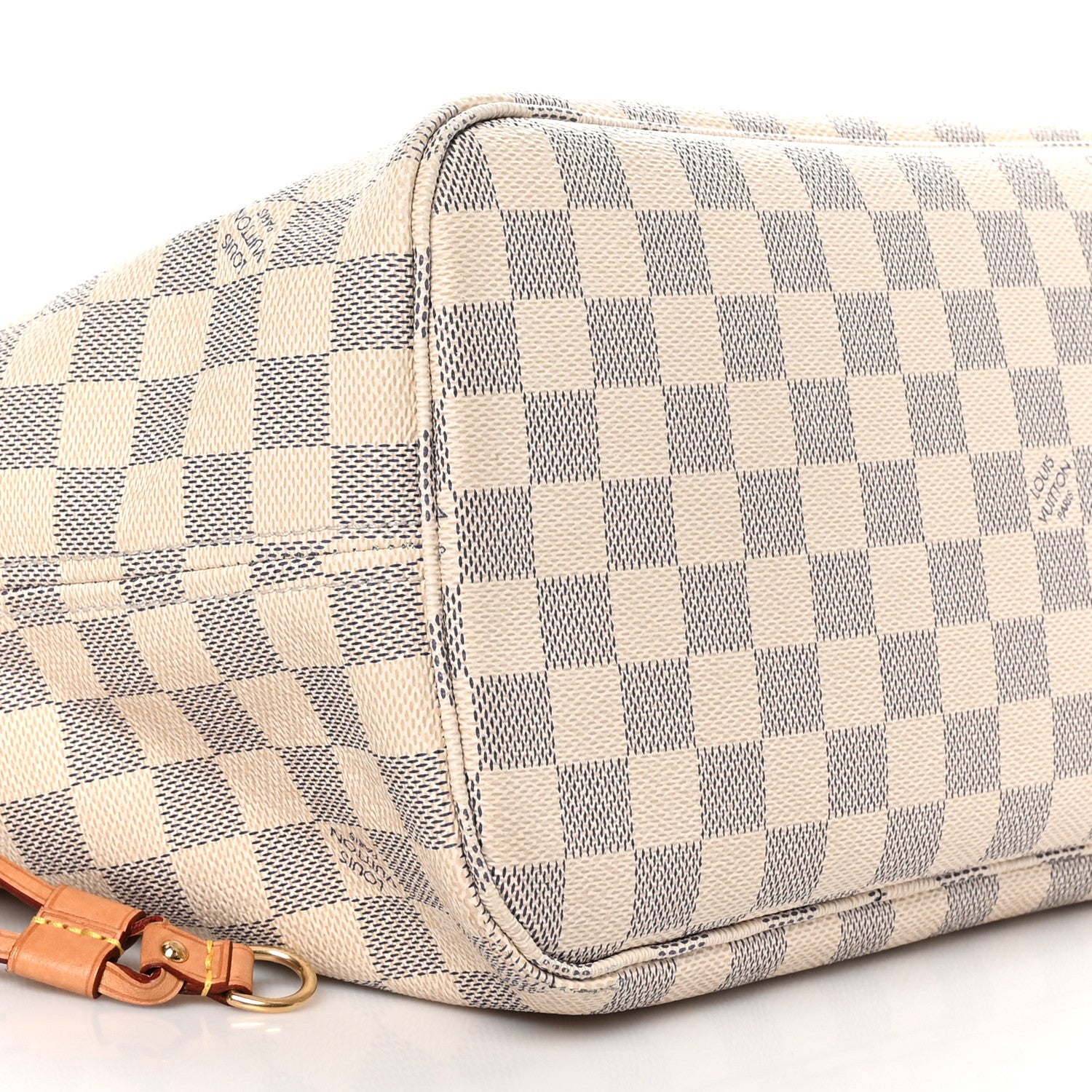 Louis Vuitton Damier Azur Neo Neverfull MM Rose Ballerine 9 of 10