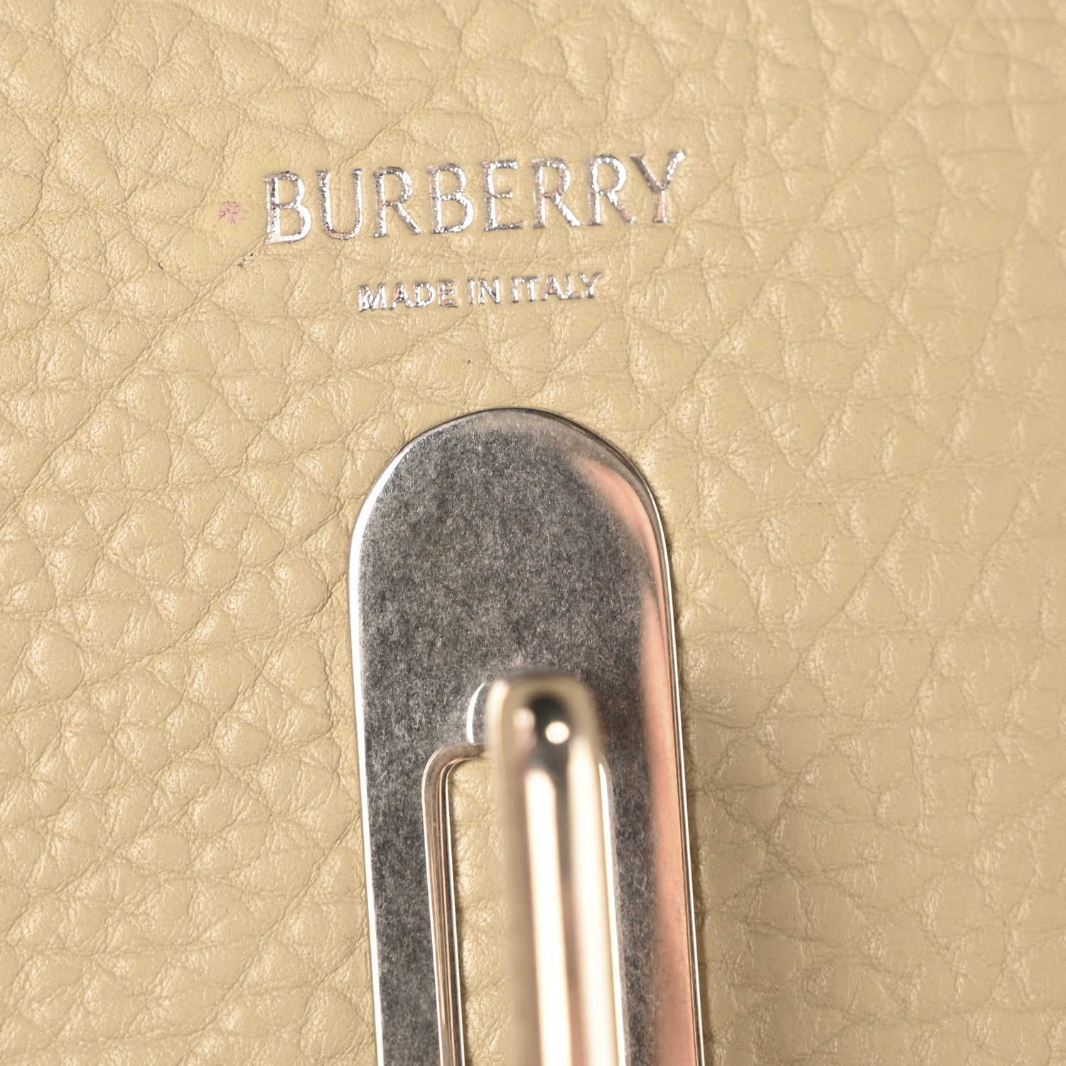 Burberry Grainy Calfskin Mini Rocking Horse Crossbody Hunter 6 of 10