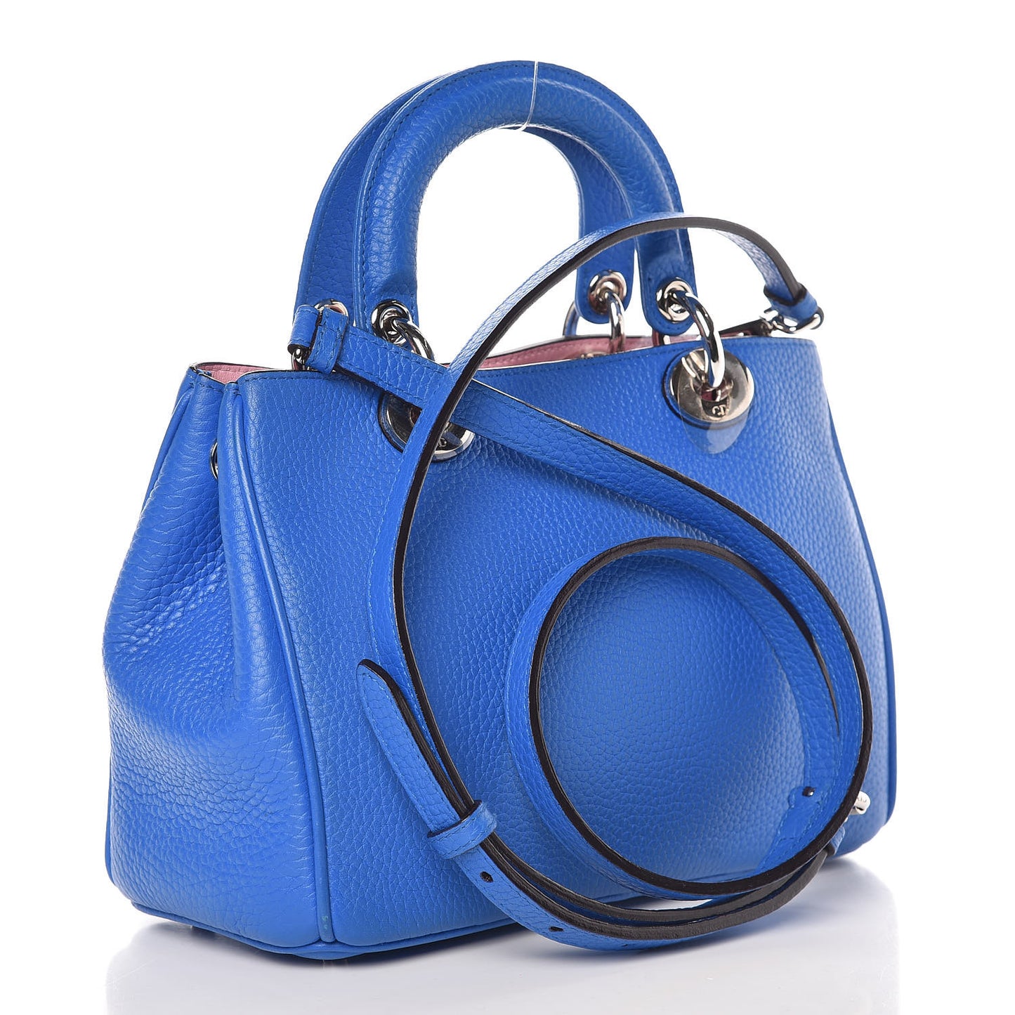 Bullcalf Mini Diorissimo Tote Bleu Nosy Rose Tendre