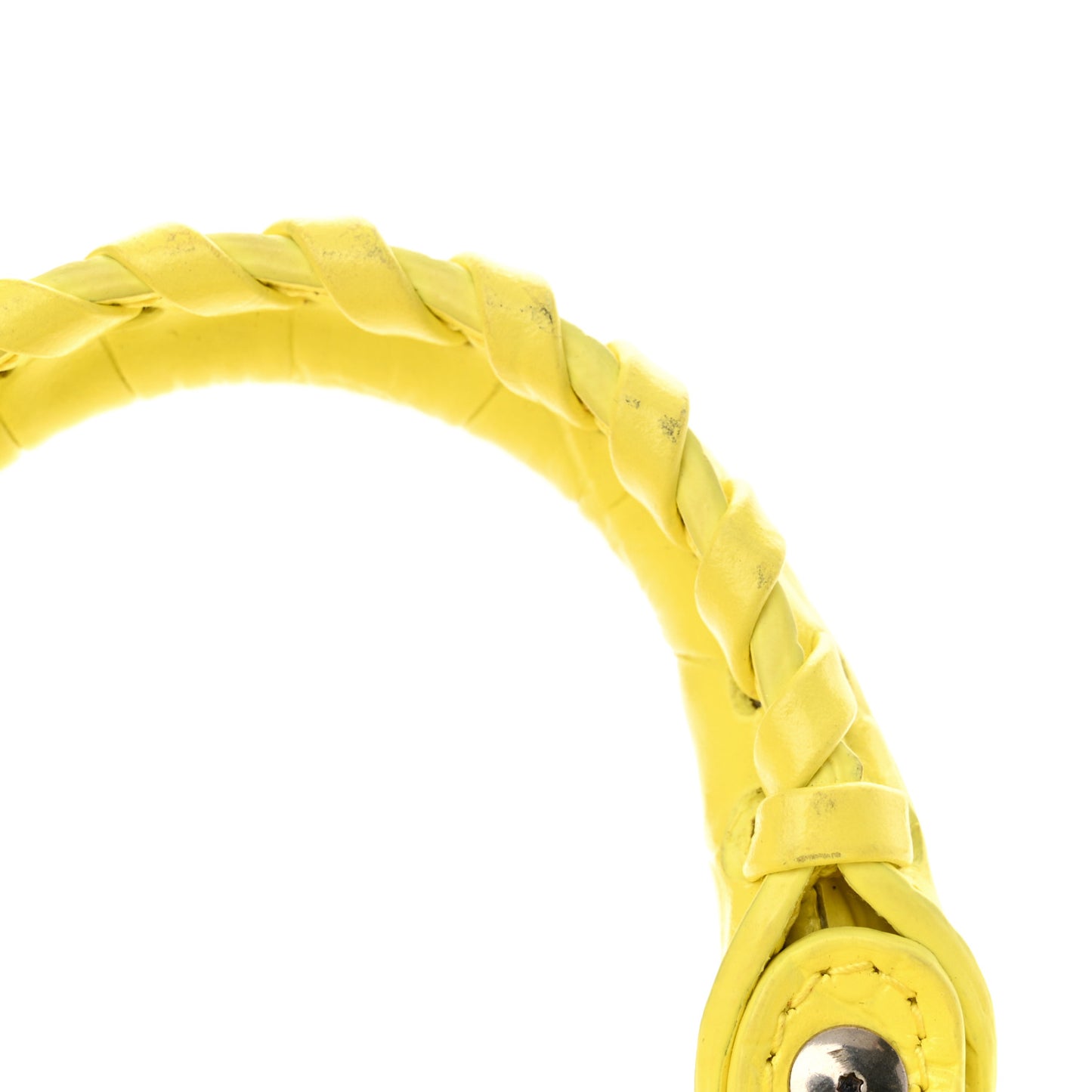 Calfskin Crocodile Embossed Neo Classic Hardware Nano City Crossbody Light Yellow