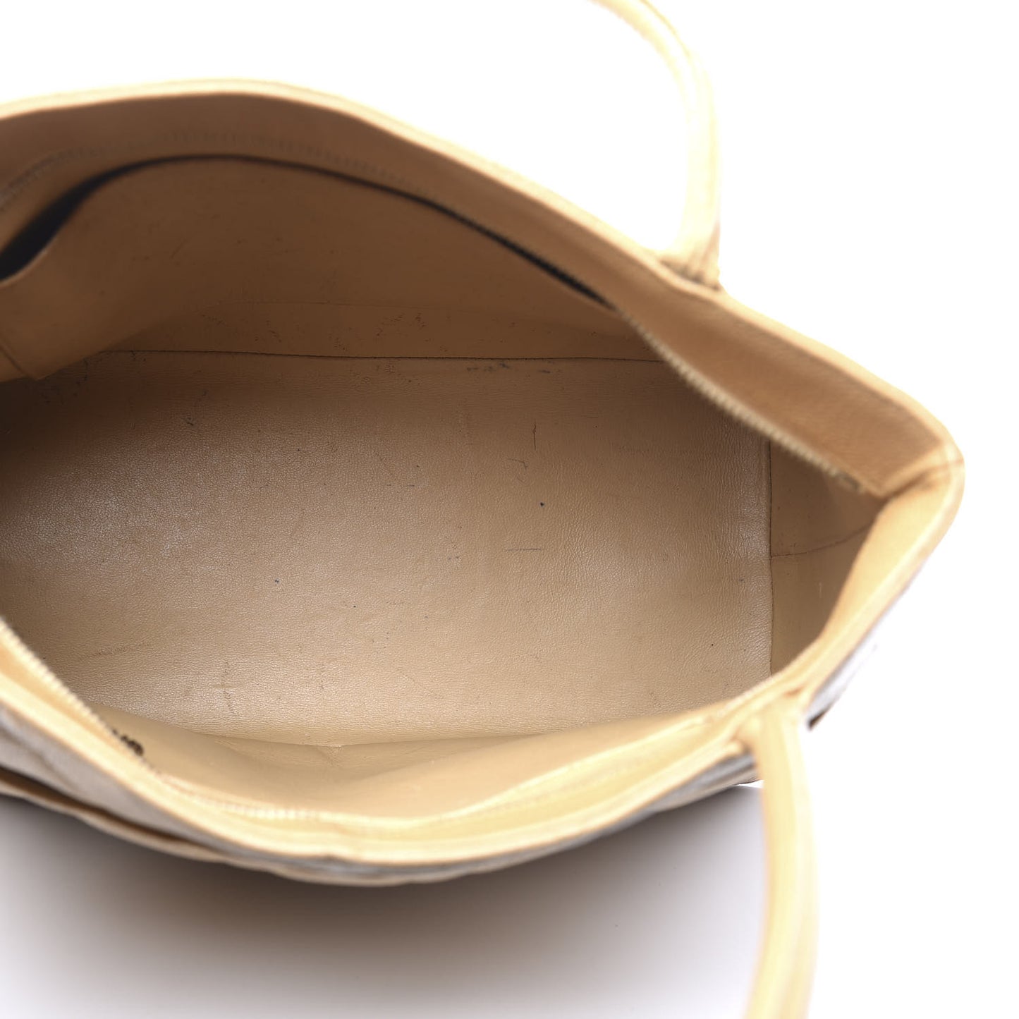 Caviar Quilted Medallion Tote Beige