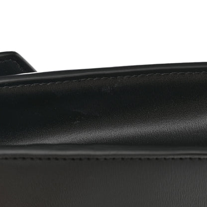 Celine Shiny Calfskin Triomphe Margo Wallet on Chain Black 18 of 20